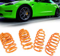 4PC Sport lowering springs Shock absorption modification Performance AWD Performance Lowering Springs kit compatible with Tesla Model 3 Rear-Wheel Drive