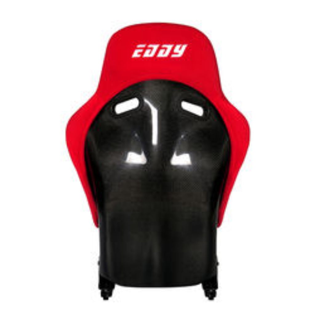 Universal Racing Bucket Seats – Carbon Fiber & Fiberglass Sport Seats for Cars, Ergonomic Adjustable Design with Mounting Brackets, Lightweight & Performance-Driven (Red, Set of 2)