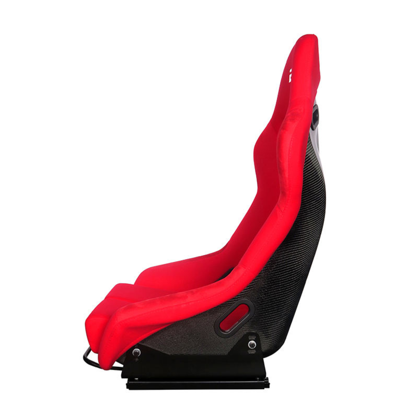 Universal Racing Bucket Seats – Carbon Fiber & Fiberglass Sport Seats for Cars, Ergonomic Adjustable Design with Mounting Brackets, Lightweight & Performance-Driven (Red, Set of 2)